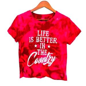 Farm Fed Clothing | Custom Bleached & Cropped Tee